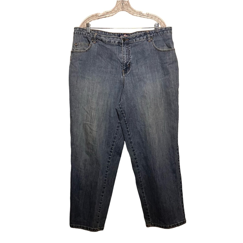 Plus size Y2k stretch denim jeans by LA Blues